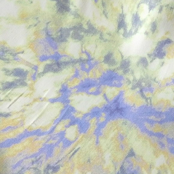 NWOT Zara Silky Tie Dye Style Skirt - Picture 3 of 9